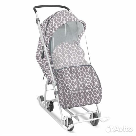 Санки коляска Умка 3-1 К + доставка