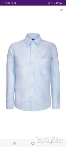 Рубашка для мальчика 158