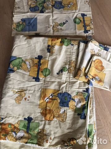 Одеяло и комплект постельного для малыша