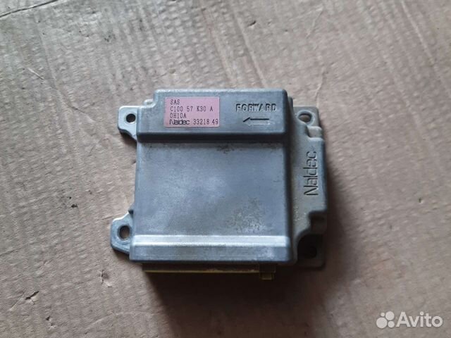 Блок управления подушками SRS Mazda Premacy