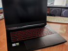 Игровой ноутбук MSI GF6510UE-065XRU с RTX 3060 объявление продам