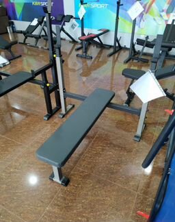 Скамья для жима атлетическая горизонтальная