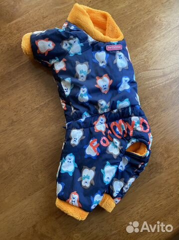 Комбинезон для маленькой собаки зима