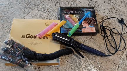 Утюжок, выпрямитель для волос, бигуди, плойка