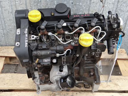 Двигатель Рено Renault K9K 732 DCI дизель Сименс