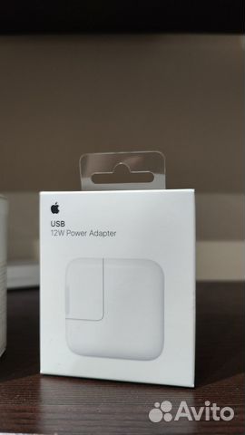 Зарядное устройство адаптер Apple 12w оригинал