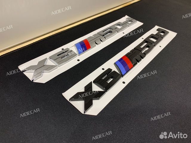 Надпись задняя на багажник BMW - X6M50d - Новая