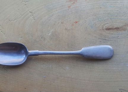 Коллекционная серебряная ложка Москва царская Росс