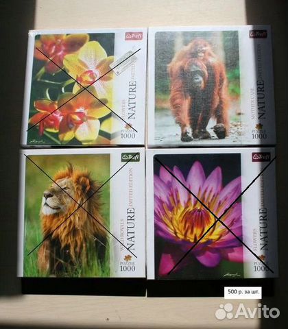 Пазлы Trefl, Puzzolini и др