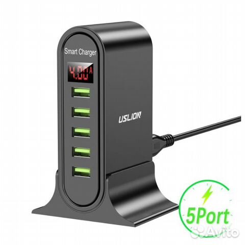 Зарядное устройство на 5 портов USB