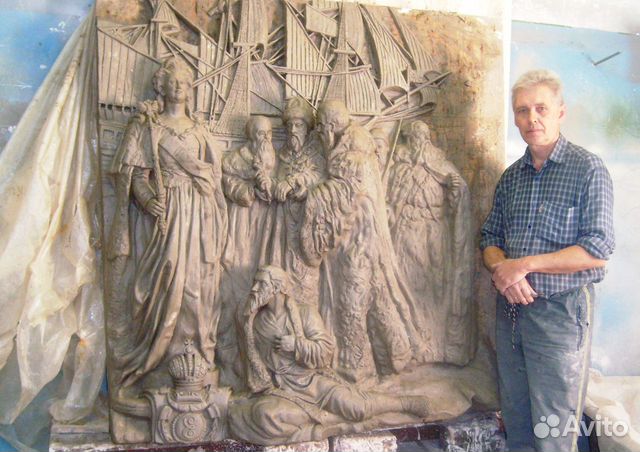 Изготовление барельефов и скульптур под заказ