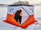 Палатка утеплённая, зимняя палатка, куб, новые