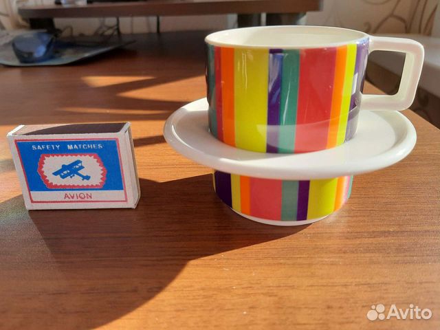 Кофейная чашка с блюдцем 100мл