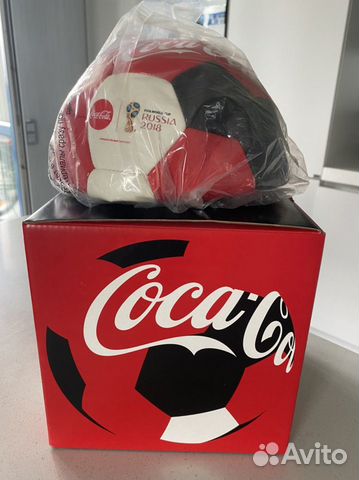 Футбольный мяч coca cola fifa 2018