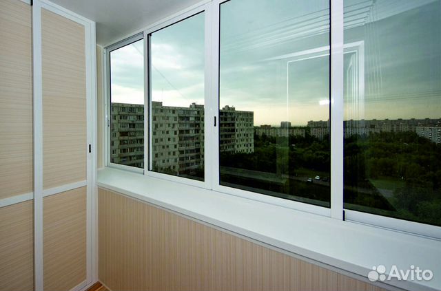 Балкон холодное остекление