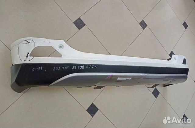 Бампер задний Toyota Rav4 2016