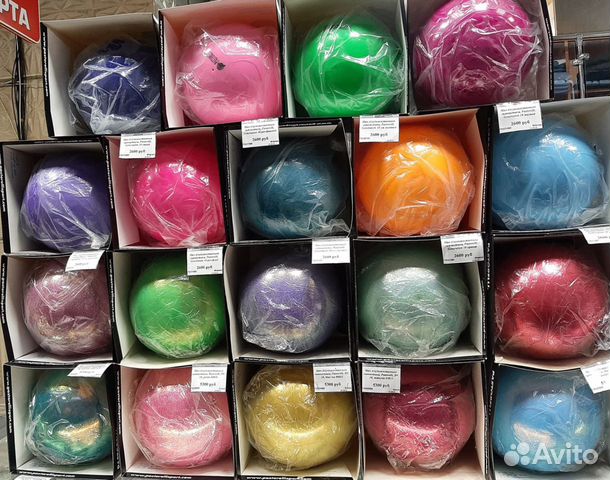 Мяч для художественной гимнастики Pastorelli