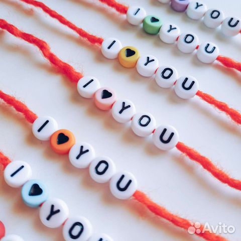 Красная нить «I love YOU»