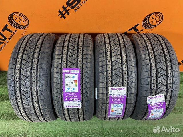 Tourador Winter Pro TSU1 245/45 R18 и 275/40 R18 100V