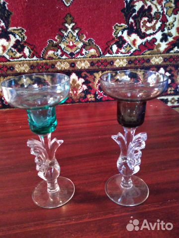 Хрустальные подсвечники