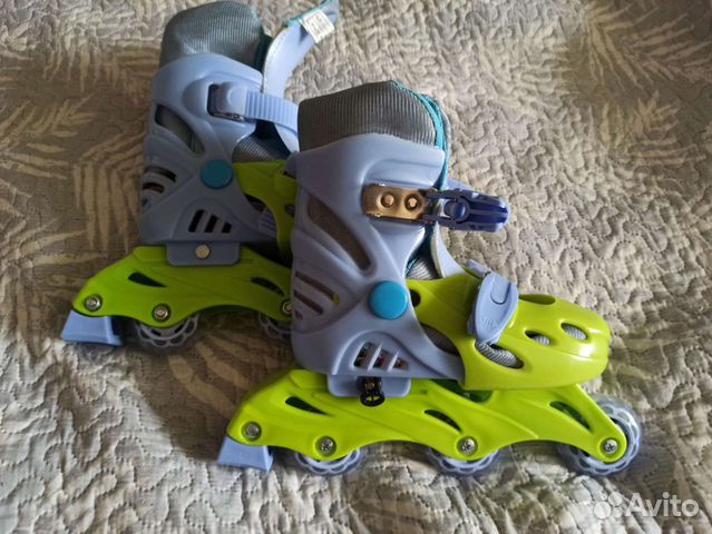 Роликовые коньки детские раздвижные