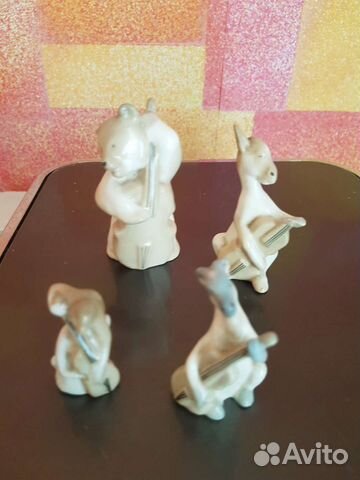 Статуэтки СССР Квартет. форфор