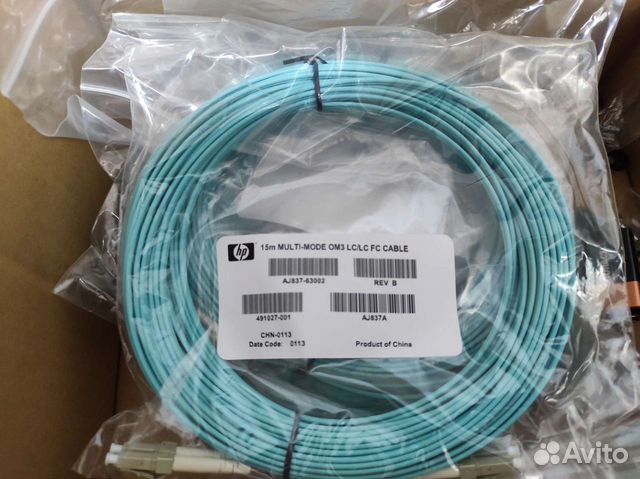 Кабель HP AJ837A fibre channel 15M