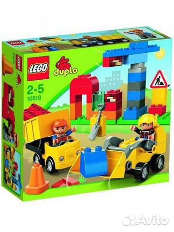 Lego duplo моя первая стройплощадка