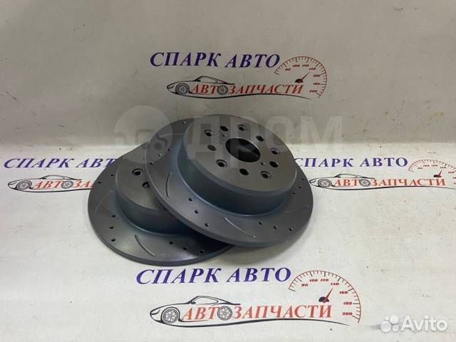 Диск тормозной перфорированный задний G-brake Toyo