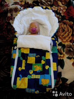 Конверт в коляску или в санки