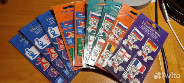 Наклейки на гаджеты, машины и прочее. Фифа 2018