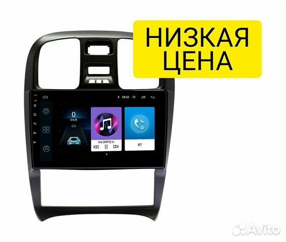 Штатная магнитола Hyundai Sonata 2004-08