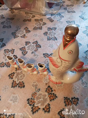 Графин с рюмками СССР