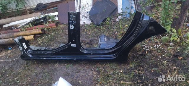 Пежо 308 левое крыло заднее/порог/стойка средняя