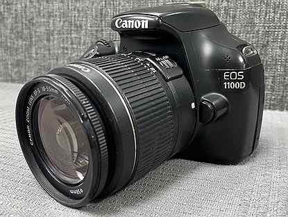 Зеркальный фотоаппарат Canon 1100d (т65899)