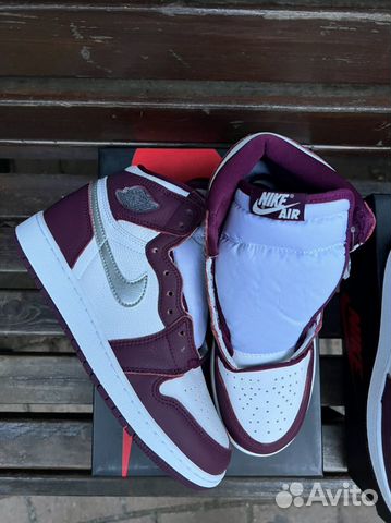 Nike air jordan 1 retro high og bordeaux