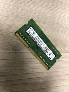 SO-dimm DDR3L 4GB samsung на ноутбук