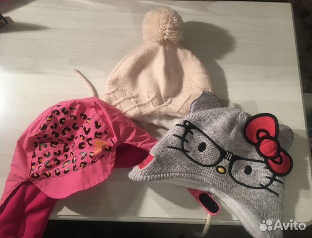 Шапки для девочки 1-3 года