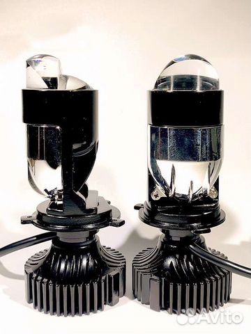 Led лампы h4 с линзой