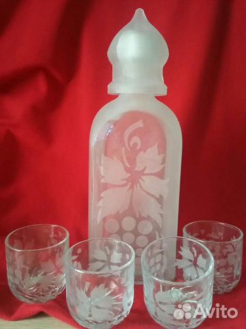 Красивая бутылка СССР