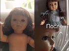 Реставрация старых кукл и мягких игрушек объявление продам