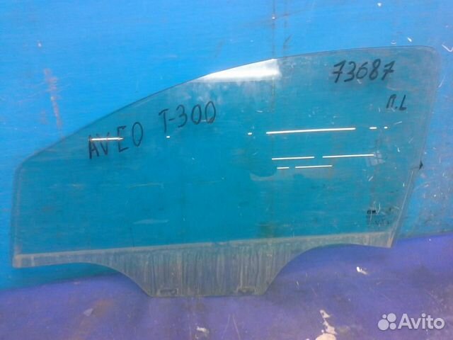 Стекло двери передней левой Chevrolet Aveo (T300)