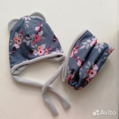 Комплект шапка, шарф