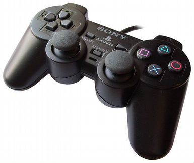 PlayStation 2: джойстик, карта памяти, AV-кабель