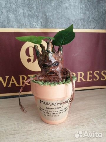 Гарри Поттер Мандрагора со звуковым модулем