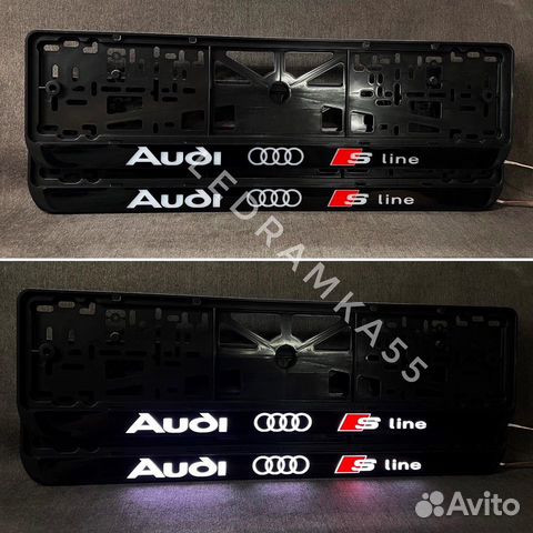 Авторамка с подсветкой надписи на заказ,led рамки