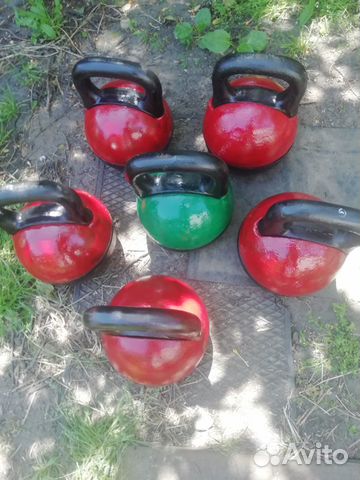 Гири 16 24 32 кг разборные