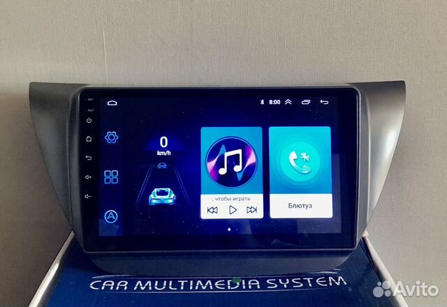 Штатная магнитола Mitsubishi lancer 9