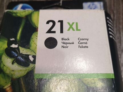 Картридж hp 21xl
