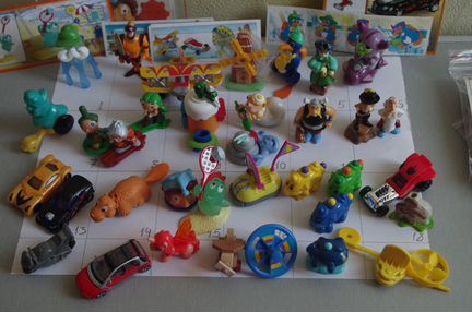 Киндер сюрприз (Kinder), смешарики, chupa chups